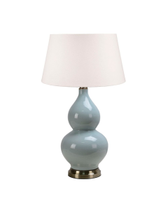 Terrigal Ceramic Table Lamp Base Pale Blue (RRP $429)
