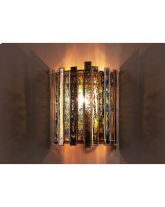 Monroe Half Round Wall Light Antique Copper (RRP $415.80)