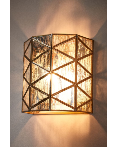 Butterworth Half Round Wall Light Antique Copper (RRP $396)