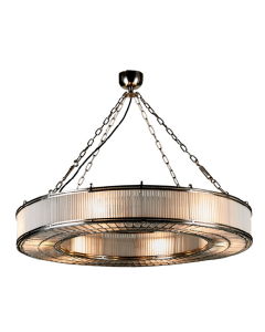 Franschhoek Ceiling Pendant Large Silver (RRP $2640)