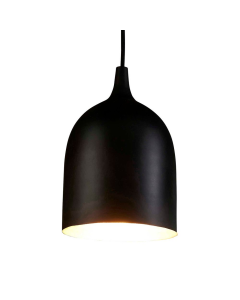 Lumi-R Ceiling Pendant Black and Silver (RRP $363)