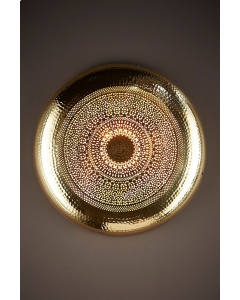 Moroccan Wall Light Brass (RRP $726)