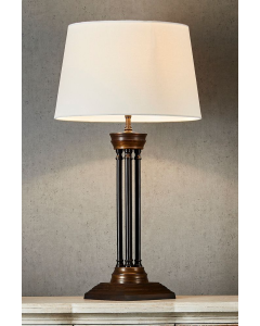 Hudson Table Table Lamp Base Bronze (RRP $869)