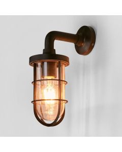 Submarine Outdoor Wall Light Black (RRP $429)