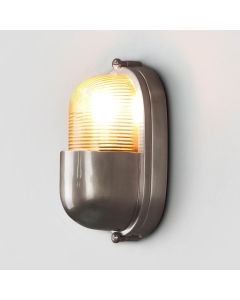 Anchor Outdoor Wall Light Silver (RRP $495)
