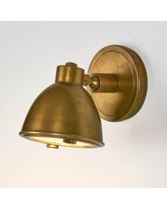 Panama Outdoor Wall Light Antique Brass (RRP $415.80)