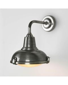 Catalina Outdoor Wall Light Antique Silver (RRP $715)