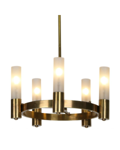 Oscar Ceiling Pendant Antique Brass (RRP $1727)