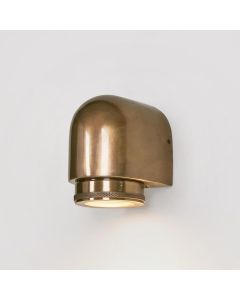 Sea Rock Outdoor Wall Light Antique Brass (RRP $484)