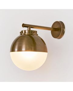 Carrington Outdoor Wall Light Antique Brass (RRP $550)