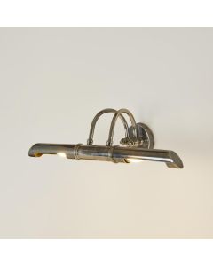 Bankers Wall Light Antique Silver (RRP $825)