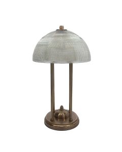 Victor Table Lamp With Textured Glass (RRP $1045)