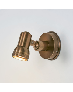 Carter Mini Wall Light Antique Brass (RRP $308)