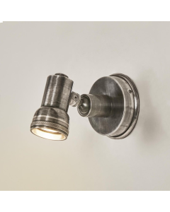 Carter Mini Wall Light Antique Silver (RRP $308)