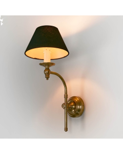 Soho Curved Wall Light Base Antique Brass (RRP $286)
