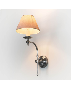 Soho Curved Wall Light Base Antique Silver (RRP $286)