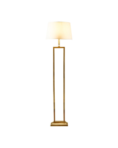 Hamilton Floor Lamp Antique Brass (RRP $1199)