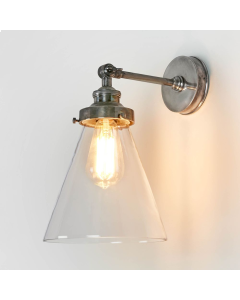 Francis Wall Light Antique Silver (RRP $374)