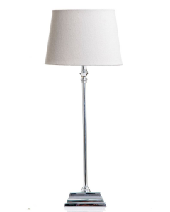Collin Table Lamp Shiny Nickel (RRP $352)