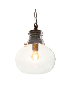 Paddington Ceiling Pendant Small Antique Silver (RRP $572)