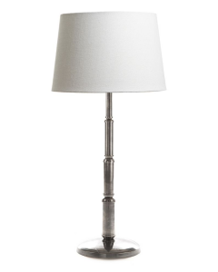 Chapman Table Lamp Base Antique Silver (RRP $495)