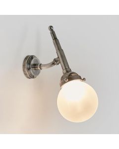 Paris Wall Light Antique Silver (RRP $253)