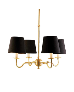 Milton Chandelier Antique Brass (RRP $1727)