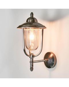 Pier Outdoor Wall Light Antique Silver (RRP $649)