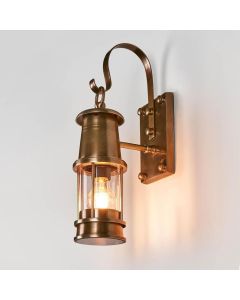 Liberty Outdoor Wall Light Antique Brass (RRP $869)