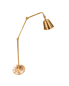 Newbury Floor Lamp Antique Brass (RRP $1650)