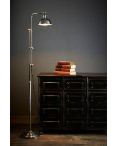 Michigan Floor Lamp Antique Silver (RRP $1375)