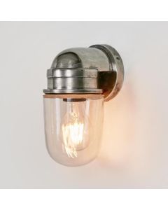 Nautical Outdoor Wall Light Silver (RRP $396)
