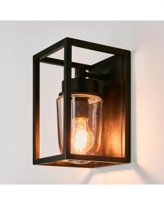 Wellington Outdoor Wall Light Black (RRP $616)
