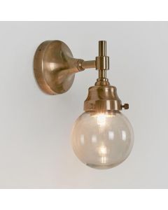 Iceberg Outdoor Wall Light Antique Brass (RRP $308)
