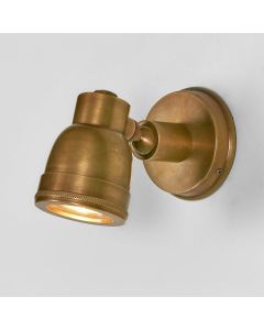 Pasco Outdoor Wall Light Antique Brass (RRP $330)