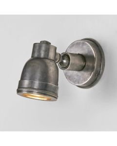 Pasco Outdoor Wall Light Antique Silver (RRP $330)