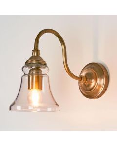 Plaza Wall Light Antique Brass (RRP $429)