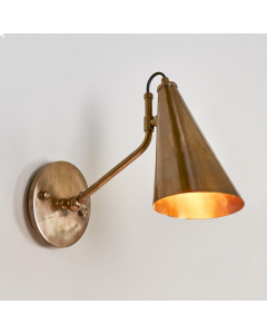 Cloudy Bay Wall Light Antique Brass (RRP $429)