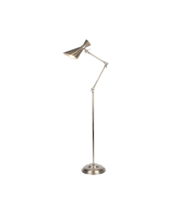 Grasshopper Floor Lamp Antique Silver (RRP $1309)