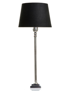 Crawford Table Lamp Base Antique Silver (RRP $264)