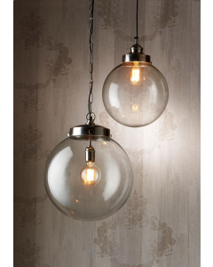 Celeste Ceiling Pendant Large Antique Silver (RRP $968)