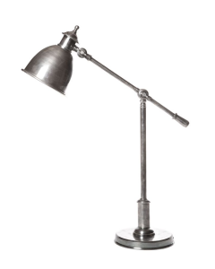 Vermont Desk Lamp Antique Silver (RRP $792)