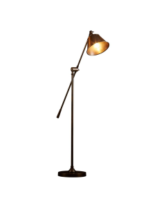 Winslow Floor Lamp Antique Brass (RRP $1034)