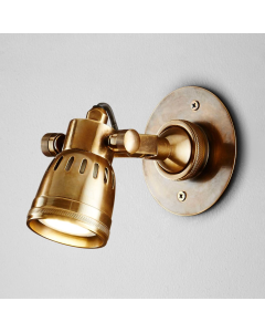 Seattle Short Arm Wall Light Brass (RRP $330)
