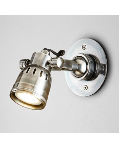 Seattle Short Arm Wall Light Silver (RRP $330)