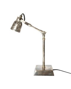 Seattle Desk Lamp Antique Silver (RRP $539)