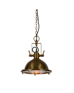 Bedford Ceiling Pendant Antique Brass (RRP $1045)