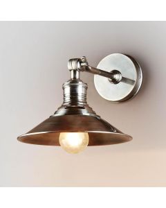 Bristol Wall Light Antique Silver (RRP $407)