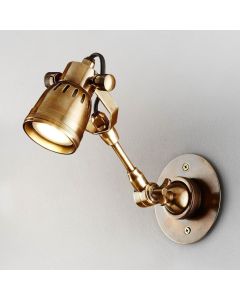 Seattle Long Arm Wall Light Brass (RRP $374)