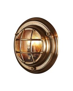 Jervis Outdoor Wall Light Brass (RRP $1144)